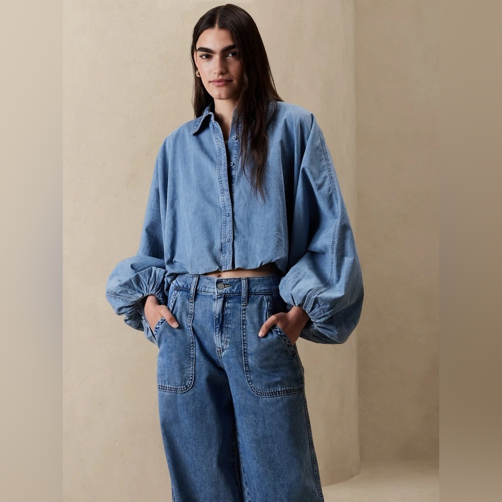Banana Repulic Summer Jean (Dark Blue)